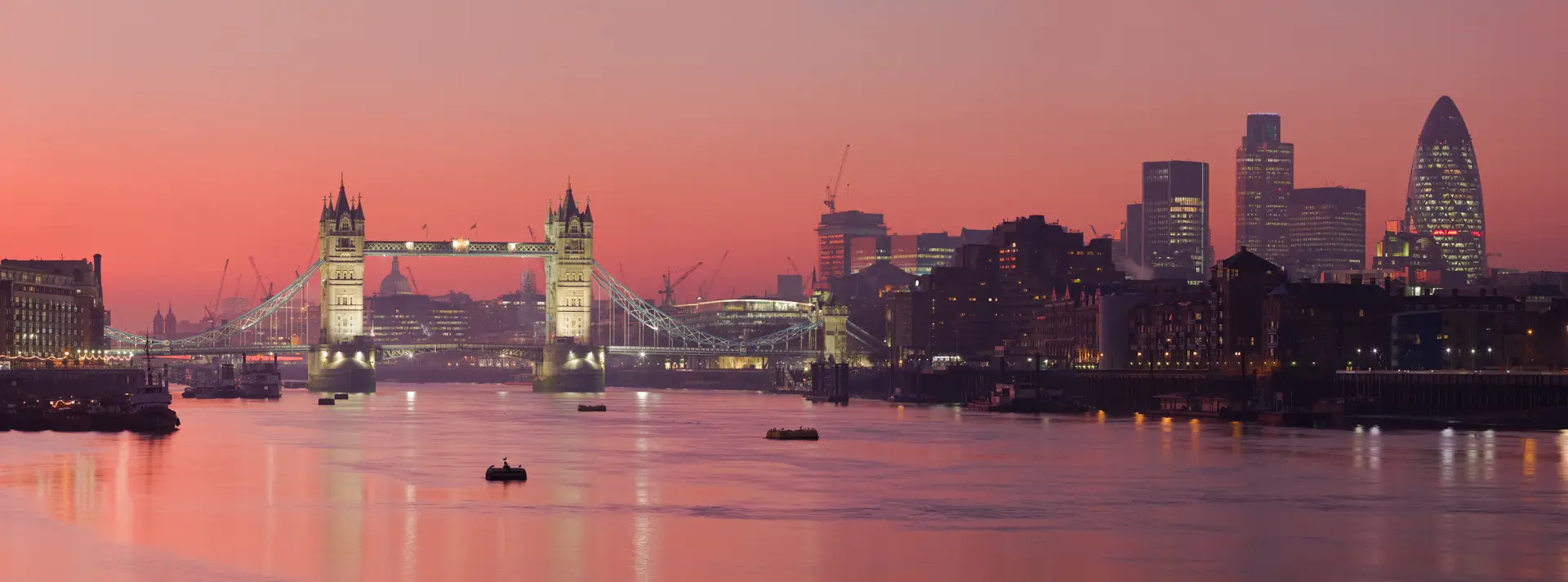 The London skyline